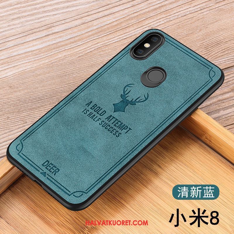 Xiaomi Mi 8 Kuoret Pieni Sininen Puhelimen, Xiaomi Mi 8 Kuori Suojaus Luova Beige