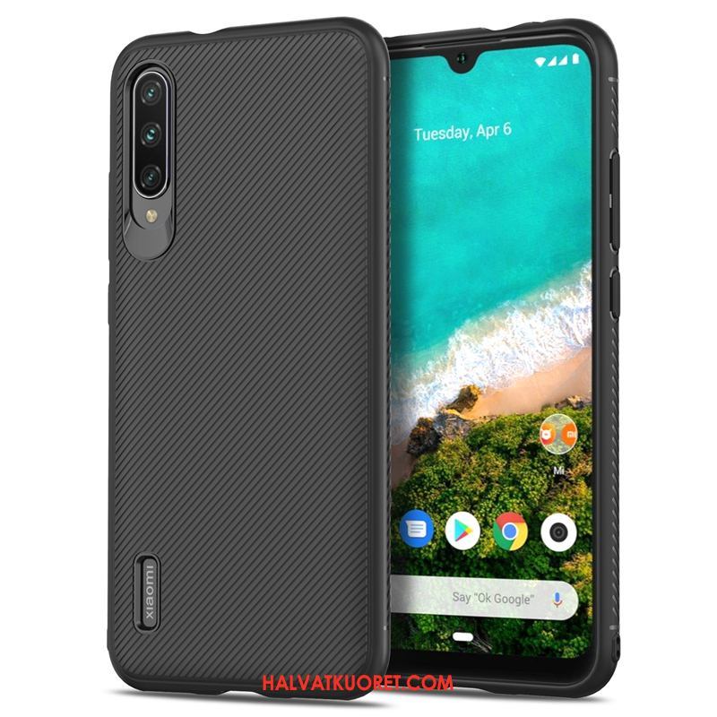 Xiaomi Mi A3 Kuoret Yksinkertainen Kotelo Puhelimen, Xiaomi Mi A3 Kuori Punainen Pehmeä Neste Beige