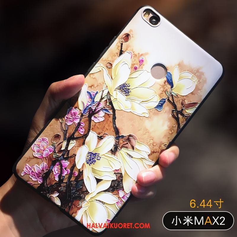 Xiaomi Mi Max 2 Kuoret Luova Murtumaton Suojaus, Xiaomi Mi Max 2 Kuori Keltainen Puhelimen Beige