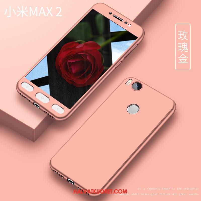 Xiaomi Mi Max 2 Kuoret Pesty Suede Suojaus, Xiaomi Mi Max 2 Kuori All Inclusive Pieni Beige