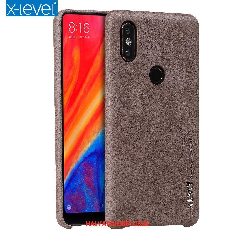 Xiaomi Mi Mix 2s Kuoret Murtumaton Puhelimen, Xiaomi Mi Mix 2s Kuori Liiketoiminta Ylellisyys Braun Beige