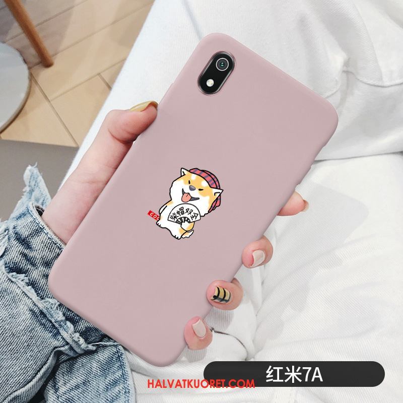 Xiaomi Redmi 7a Kuoret Puhelimen Kotelo Punainen, Xiaomi Redmi 7a Kuori All Inclusive Jauhe Beige