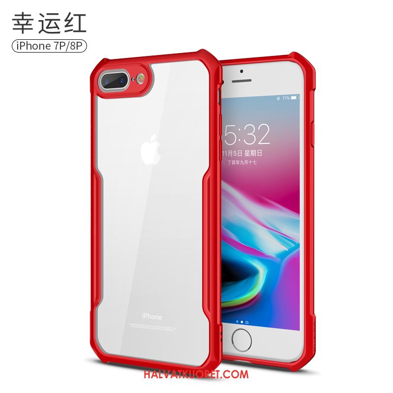 iPhone 7 Plus Kuoret Ohut Luova Tide-brändi, iPhone 7 Plus Kuori Ultra Net Red