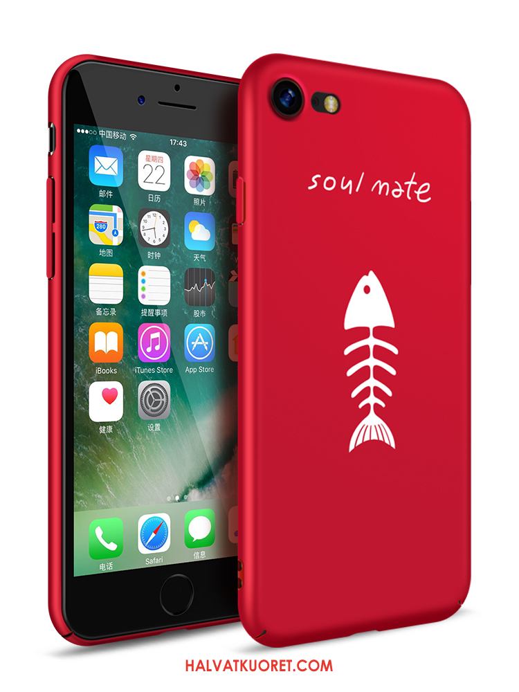 iPhone 8 Kuoret Rakastunut Pesty Suede Ripustettavat Koristeet, iPhone 8 Kuori Net Red Kova