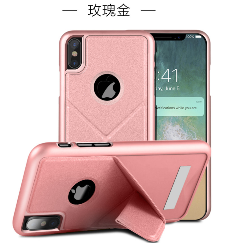 iPhone X Kuoret Naarmu Magneettinen Ultra, iPhone X Kuori Ohut Pinkki