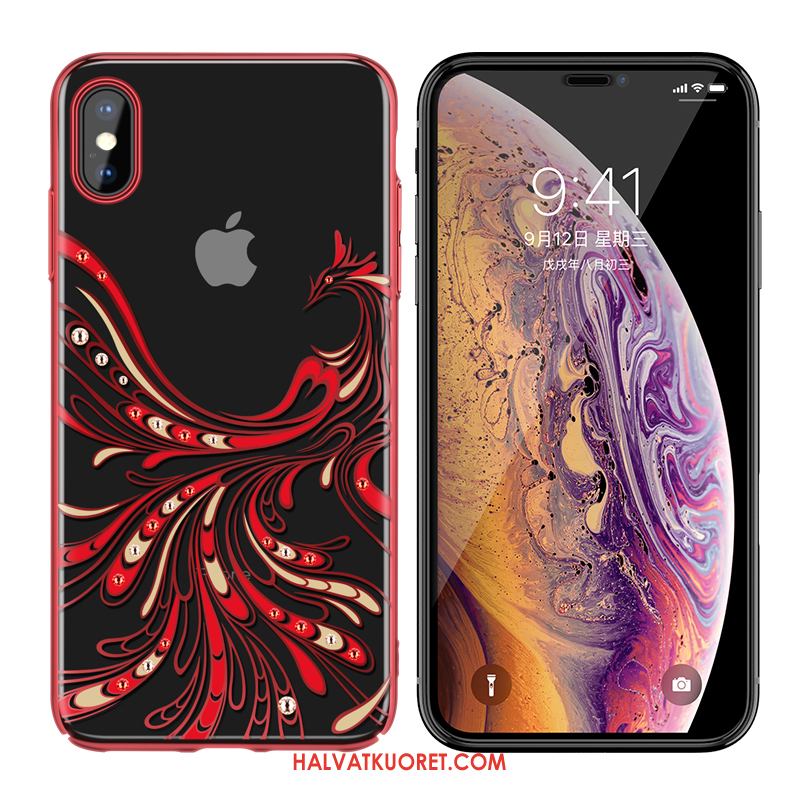 iPhone Xs Kuoret All Inclusive Kotelo Rakastunut, iPhone Xs Kuori Läpinäkyvä Murtumaton