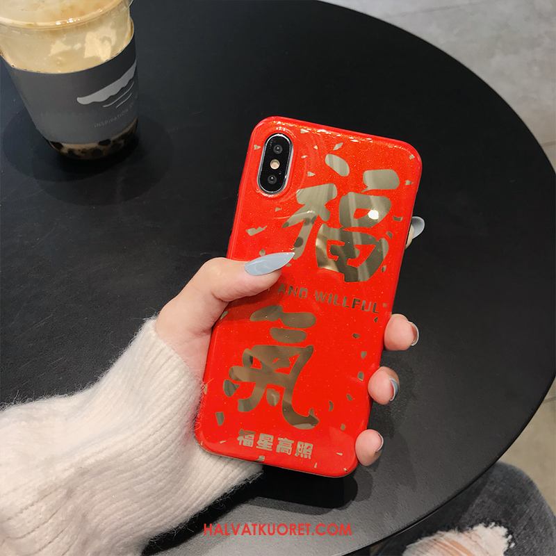 iPhone Xs Kuoret Kulta Rikkaus Rakastunut, iPhone Xs Kuori Luova Persoonallisuus