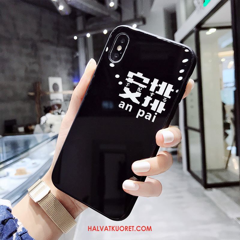 iPhone Xs Max Kuoret Musta Lasi All Inclusive, iPhone Xs Max Kuori Puhelimen Luova