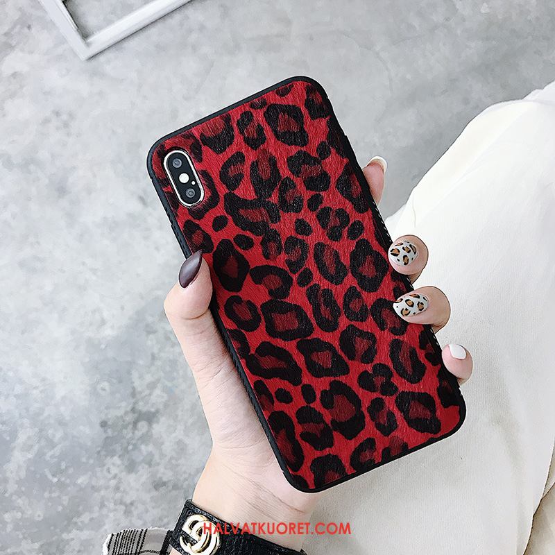 iPhone Xs Max Kuoret Puhelimen All Inclusive Murtumaton, iPhone Xs Max Kuori Punainen